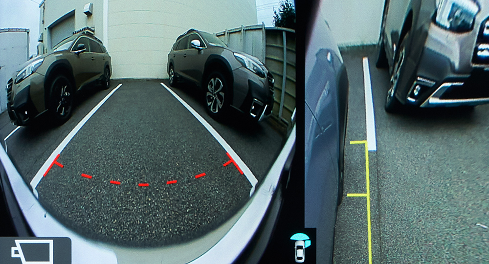 斯巴鲁傲虎　多视角盲区影像监测系统(2.5i旗舰版EyeSight车型配备)