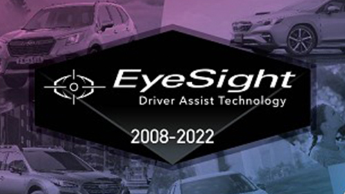 搭载EyeSight视驭驾驶辅助系统的<br>斯巴鲁汽车全球累计销量达500万台